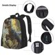 thumbnail image 3 of Easygdp Ferocious Dinosaur Mochila para Niños y Niñas con Set de Caja de Almuerzo y Estuche para Lápices 3 en 1, Mochila Escolar Estampada para Adolescentes, 3 of 7