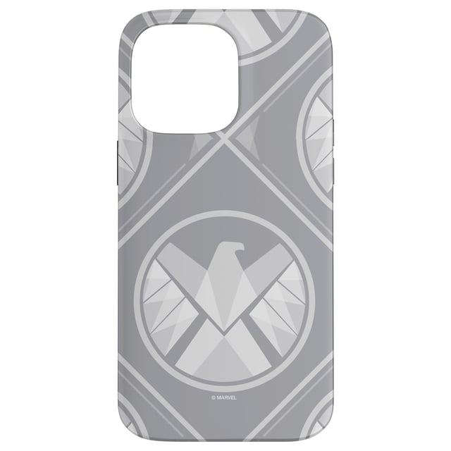 Funda para iPhone 14 Pro Max Marvel con logo de S.H.I.E.L.D.