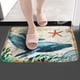 thumbnail image 3 of Estera de baño, estera antideslizante con estampado de animales marinos, no para cocina, rendimiento confiable, 3 of 8