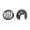 Bamboo CharCoal, variant on Motorcycle Front Rear Turn Signal Light Grill Guard Cover Protect Fit for Honda Cross Cub 110