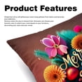 thumbnail image 2 of Christmas Pillow Covers and Throw Pillow Inserts - Set of 2, Available in 16x16, 18x18, and 20x20 Inches, Featuring Unique Patterns for Home Decor, 2 of 6