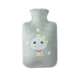 thumbnail image 1 of Tal Invierno Agua hirviendo Bolsa de agua caliente Estudiante Pvc Lindo Bolsa de agua caliente Dibujos animados Lindo Mascota Felpa Mano Calentador Bolsa Verde Peque?o Dinosaurio 1000ml ZefeiWu 1327534241433, 1 of 1