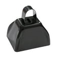 thumbnail image 3 of Kokiya Metal Cowbell 2.91x2.36x2.95" Cow Bell for Celebrations Football Games Party Black, 3 of 9