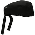thumbnail image 2 of WonderWink Men's Wonderwork Unisex Scrub Cap, Black, One Size, 2 of 2