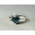 thumbnail image 3 of 925 Sterling Silver Ring For Women & Men, Labradorite Ring Gemstone Unique Handcrafted Ring For Her Or Him, 3 of 6