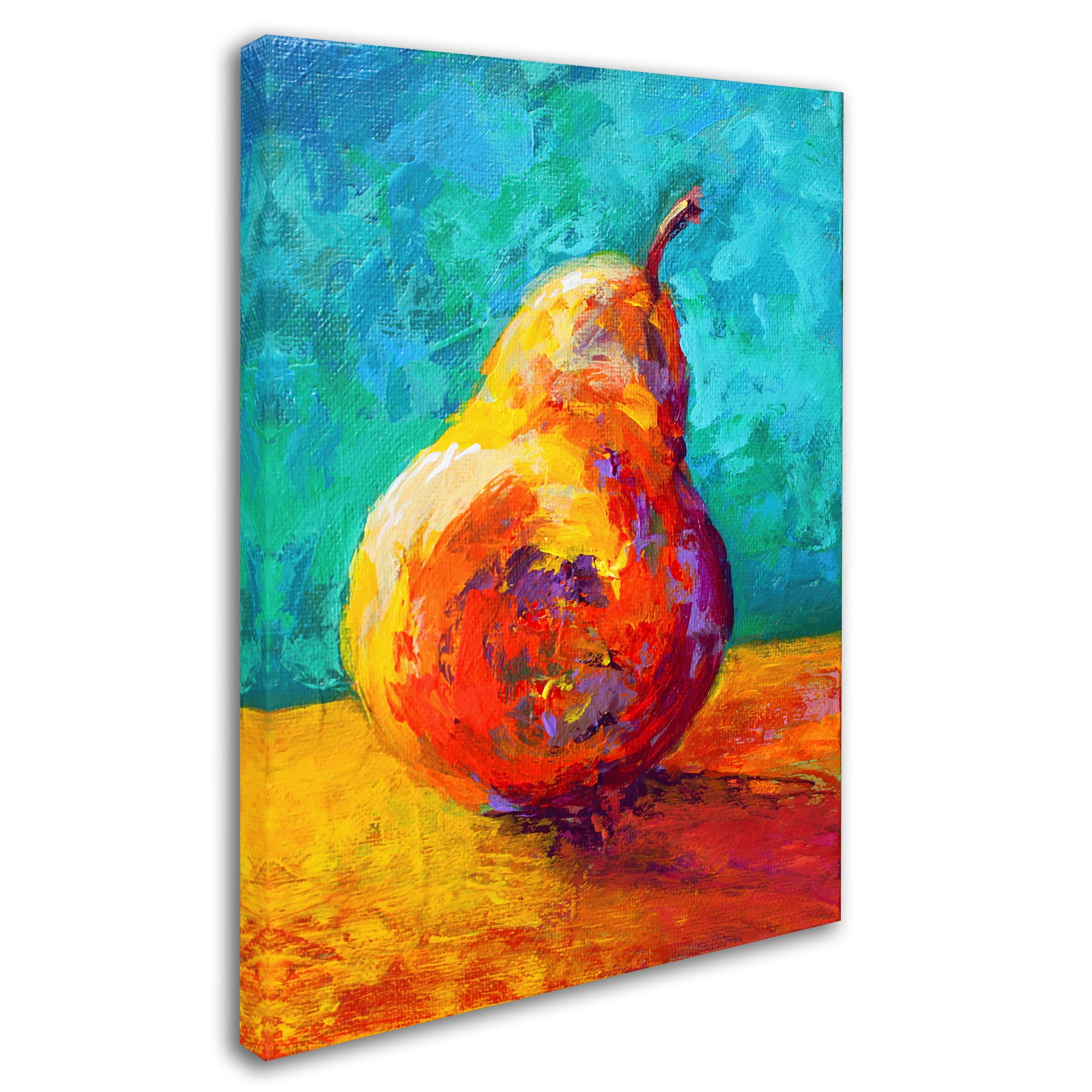 Trademark Fine Art 'Pear VI' Canvas Art by Marion Rose