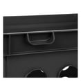 thumbnail image 4 of 6 Pack Versatile Plastic Bin, Letter or Legal-Sized File Storage, Black, 4 of 6