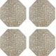 thumbnail image 1 of Paquete de 100 platos de papel súper rígidos, 100 % biodegradables y compostables, ecológicos, resistentes y reciclables, perfectos para picnics y barbacoas (17,8 cm)., 1 of 5