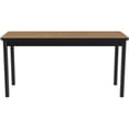 thumbnail image 5 of Correll 30"W x 72"D High Pressure Laminate Lab Table in Medium Oak, 5 of 9