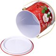 thumbnail image 5 of KOYPTL Metal Christmas Storage Box with Handle 8 Inch Santa Decorative Home Kitchen Candy Cookies Jar with Airtight Lid Multi-Purpose Container for Christmas Decorations Holiday Party Supplies(1pc), 5 of 6