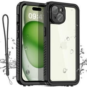 AICase Compatible With iPhone 15 Plus 6.7 inch Waterproof Case Rugged 360 Undrwater Protective Cover