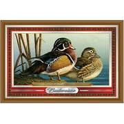 Budweiser Wildlife Series Mirror, Ducks