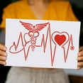 thumbnail image 7 of Heartbeat Painting Stencil 8.3x11.7inch Reusable Lifeline Stencil for Painting Plastic PET Heart Wings Pattern Drawing Template Daily Theme Stencil for Painting on Wood Fabric Canvas, 7 of 7