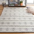 thumbnail image 2 of SAFAVIEH Vermont Wenona Aztec Area Rug, Ivory/Black, 6' x 6' Square, 2 of 8