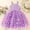 Violets purple, variant on Zehjuhan Toddler Girl Dress Sleeveless Floral Playwear Bowknot Tulle Dresses Strap Princess Sundress
