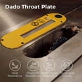 thumbnail image 4 of Accesorios para de Mesa DWE7402DI Placa de Garganta para Ranurar Hojas para Ranurar para de Mesa de 10 Pulgadas DWE7490 DWE7491 DWE7491RS DWE7492, 4 of 5