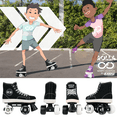 thumbnail image 4 of Crazy Skates Rolla Roller Skates for Boys and Girls - Sneaker-Style Kids Quad Skates - Available in 4 colors, 4 of 6