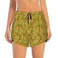 thumbnail image 4 of Lsque Corn 6 Printed Women's Running Shorts with Liner Pockets,Elastic Quick Dry Workout Athletic Gym Yoga Shorts,Womens High Waist Shorts-Small, 4 of 9