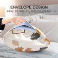 thumbnail image 4 of Yayeee Pillowcase King Size Set of 2 Satin Wrinkle Resistant Pillow Case, Beige Fall Pumpkin, 4 of 7