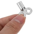 thumbnail image 5 of MLINS Radiator Valve Keys Bleed Hole Key Radiator Vent Air Valve Key Plumbing Valve Key Exhaust Keys for Radiators and Faucet Silver, 5 of 8