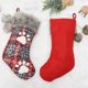 thumbnail image 2 of Inteprter Medias navideñas, calcetines de copo de nieve, colgante colgante para el hogar, contenedor de decoración de dulces de gran capacidad, Kits de decoración para fiestas Dios pata, 2 of 6