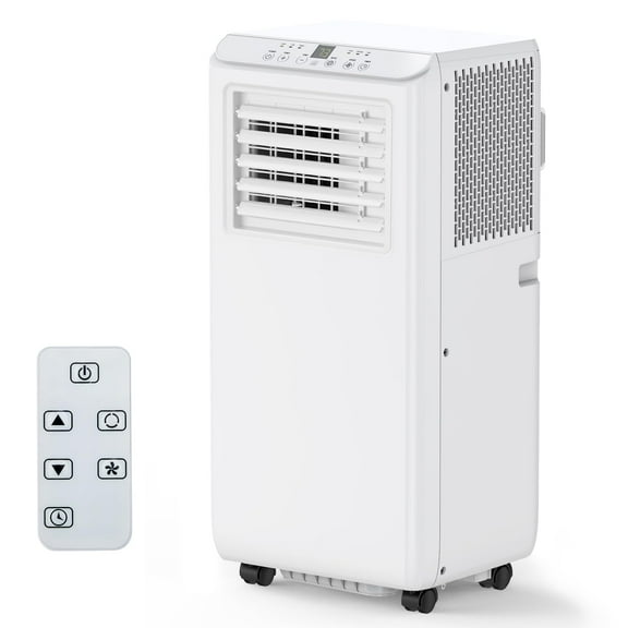 2025 New 8000 BTU Portable Air Conditioners, 3-in-1Mobile Air Conditioner with Built-in Dehumidifier Function, Fan Mode, Remote Control, up to 350 Sq.Ft
