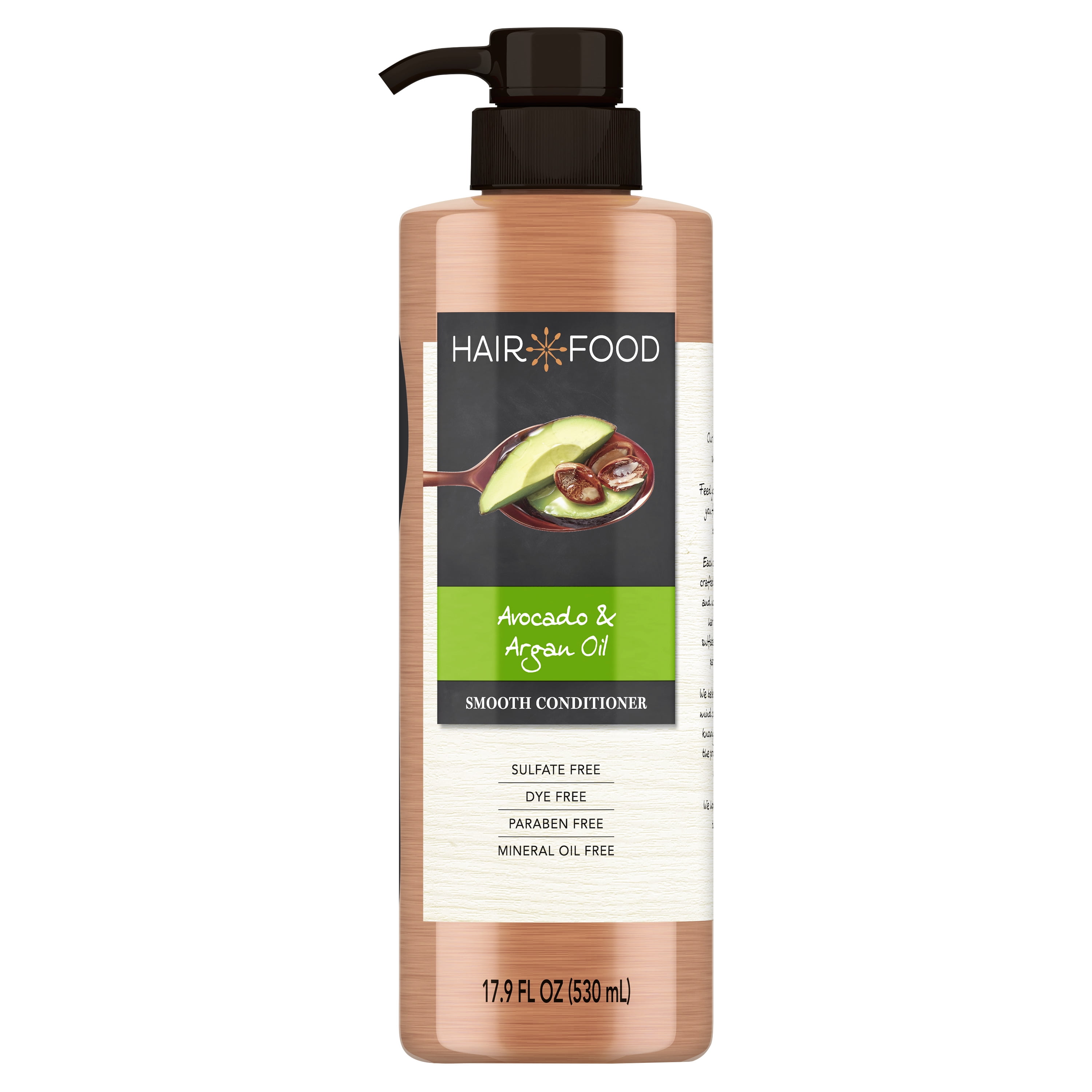 Hair Food Avocado & Argan Oil Sulfate Free Conditioner, 17.9 fl oz, Dye