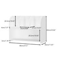 thumbnail image 5 of Noble House Solview Kids Bookcase with 4 Compartments, Cube Storage Display Shelf Toy Organizer, Nursery, White, 5 of 12