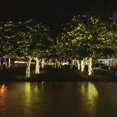 thumbnail image 4 of Guirnalda de luces solares de 22 M, 200 LED, 8 luces, ideal para fiestas, bodas, cumpleaños y jardín al aire libre (blanco cálido, 1 pieza) Adepaton GX-142-6, 4 of 6