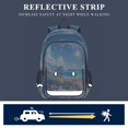 thumbnail image 5 of FORMRS Unisex School Backpack 17" Student Travel Bag with Laptop Compartment, Crystal Ocean, 5 of 7