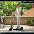 thumbnail image 4 of GOTRAX Fusion Adults Electric Scooter, 8.5" Honeycomb Tire, Max 14 Mile Range, Max 18 MPH Speed Powered By 300W Motor, With Cruise Control Foldable Electric Scooter For Adult, 4 of 11