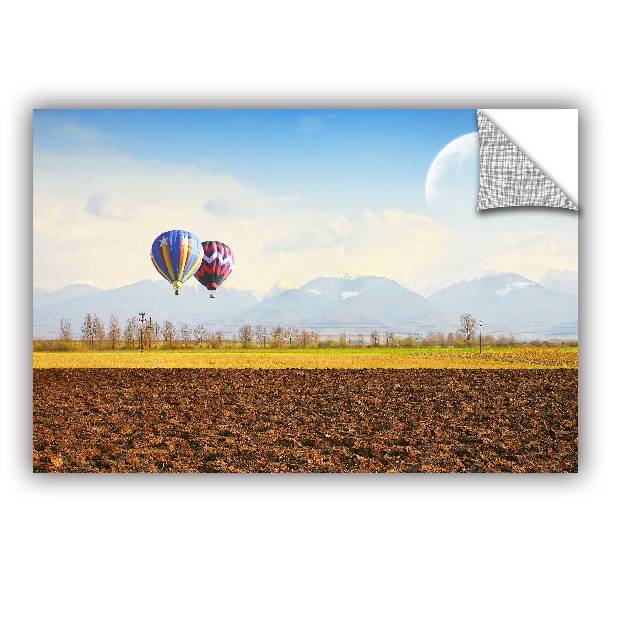 ArtAppealz Dragos Dumitrascu "Surreal September" Removable Wall Art