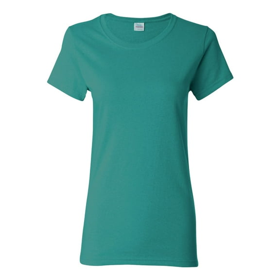 Heavy Cotton Women’s T-Shirt, S, Tropical Blue