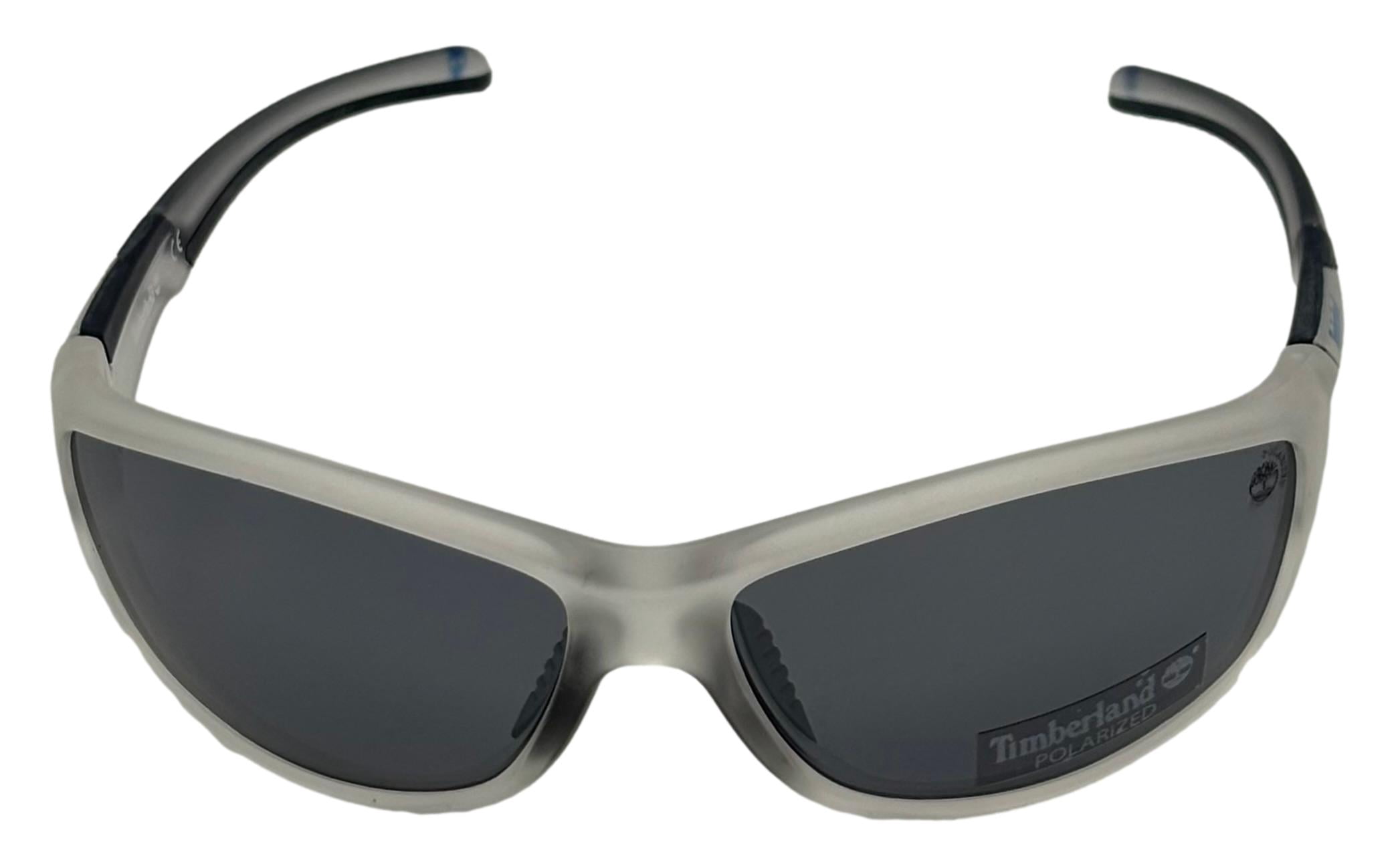 Timberland Mens Crystal Rectangle Plastic Wrap Polarized Sunglass TB7150 26D