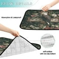 thumbnail image 3 of Washable Pet Pee Pads with Super Absorbent Reusable Training Pads for Dogs & Cats Wreath and Bald Eagle, 3 of 7