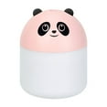 thumbnail image 1 of Binwennn Portable Mini Humidifiers Light up Large Humidifiers Warm Mist Small Cool Mist Humidifiers for Bedroom Humidifier For Household 250ml/5.28oz Water Tank Panda Silent Spray Humidifier With USB, 1 of 7
