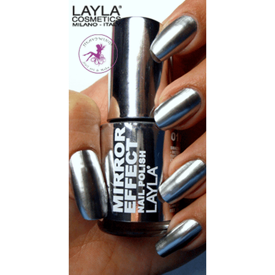 Layla Mirror Effect Nail Polish 1 Metal Chrome