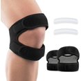 thumbnail image 1 of ZHAOCHENG Rodillera de neopreno de doble ángulo, ideal para aliviar el dolor de rodilla y la artritis, adecuada para correr, saltar, recuperación de lesiones de tenis, talla S/M, 1 of 4