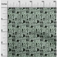thumbnail image 2 of oneOone Polyester Spandex Mint Green Fabric Nostalgia Coffee Craft Projects Decor Fabric Printed By The Yard 56 Inch Wide-BG, 2 of 5