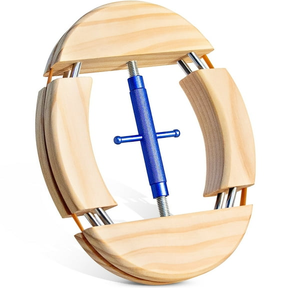 4 Way Hat Stretcher, Wooden Hat Stretcher for Fitted Hats, Stretched Size 6 7/8 to 8 1/2, Hat Stretcher Fits All Kind of Caps - Upgraded Lever Principle, Heavy Duty Cowboy Hat Stretcher