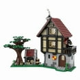 thumbnail image 3 of MOC-82740 Medieval House Modular Building Blocks Village MOC Assembly Bricks Toys Set, 3 of 12