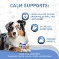 thumbnail image 2 of waggedy Calm with Melatonin to Manage Stress & Anxiety Relief, Dog Supplements & Vitamins (60 Pet Calming Chews), 2 of 7