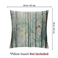 thumbnail image 4 of nygtbtfer Throw Pillow Cover Tree Wild Pillow Case Decorative Men Women Boy Girl Room Cushion Cover for Home Couch Bed White, 4 of 7