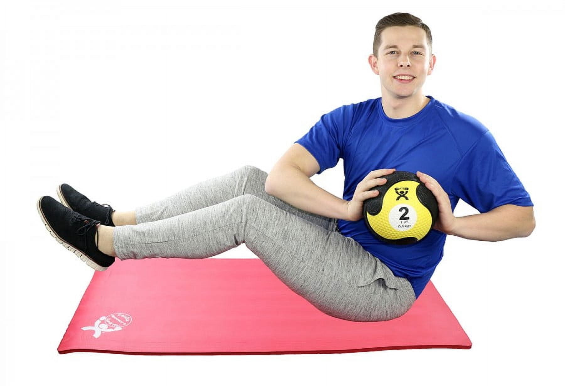 Fabrication Enterprises CanDo PT 3 lbs Firm Rubber Medicine Ball