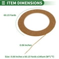 thumbnail image 4 of Brown-60.15 Yards x 0.06 Inches, 4 of 6