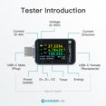 thumbnail image 2 of Comprobador USB C ChargerLab Power-Z C240 portátil de 240 W PD3.1, 2 of 6