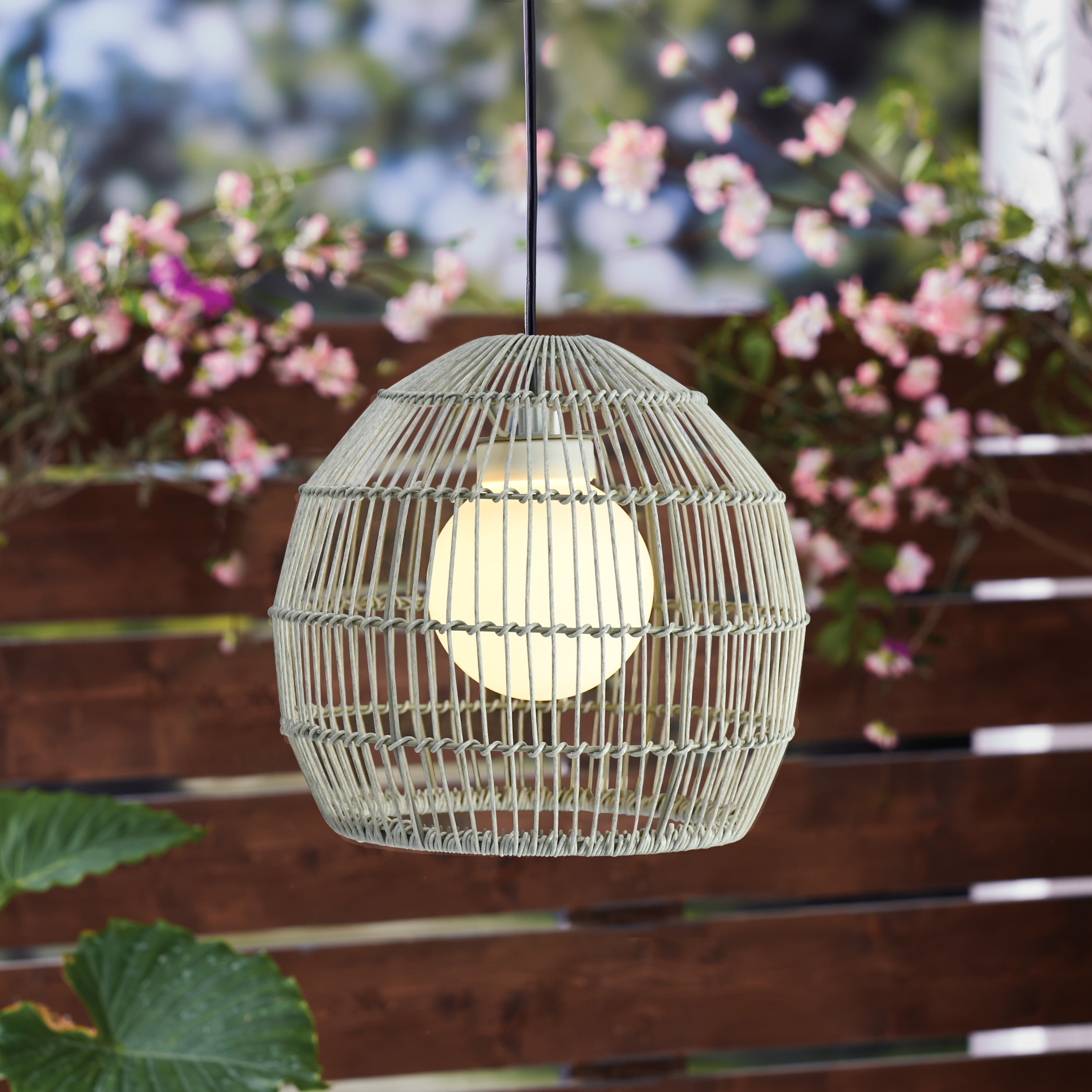 1 X Floral Wire Cage Metal Ceiling Light Shade Pendant Chandelier Lamps 