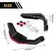 thumbnail image 4 of Protectores de Manos Universales de 16 mm para Motocicletas Unique Bargains, Protectores de Manillar de Alta Resistencia para Bicicleta de Tierra Motocross ATV Scooter Negro Soportes CNC 1 Juego, 4 of 7