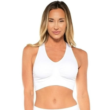 

Rhonda Shear Ahh Seamless Racerback Bra 9808