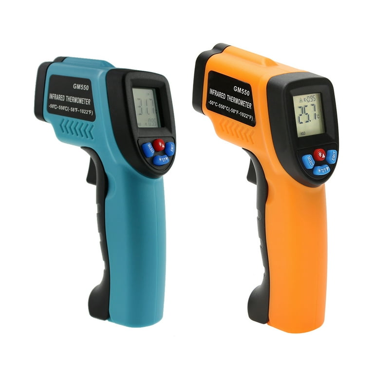 Digital Infrared Thermometer Non Contact Temperature Gun Laser Handheld IR Temp  Gun Colorful LCD Display 50-550